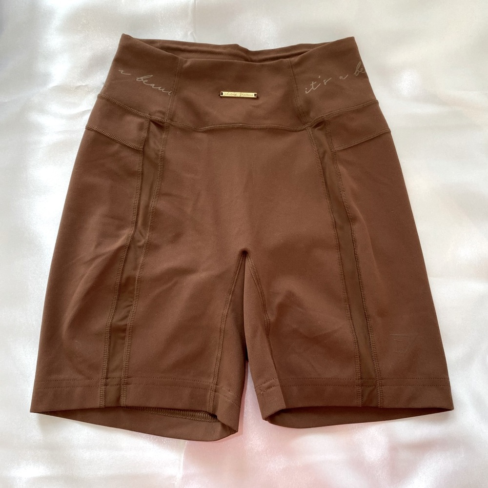 Gymshark x Whitney Simmons Brown Shorts